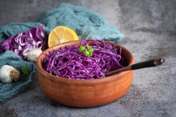 تصویر 1 از خرید کلم بنفش درجه یک + قیمت فروش استثنایی